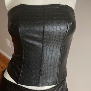 The Crocodile corset top